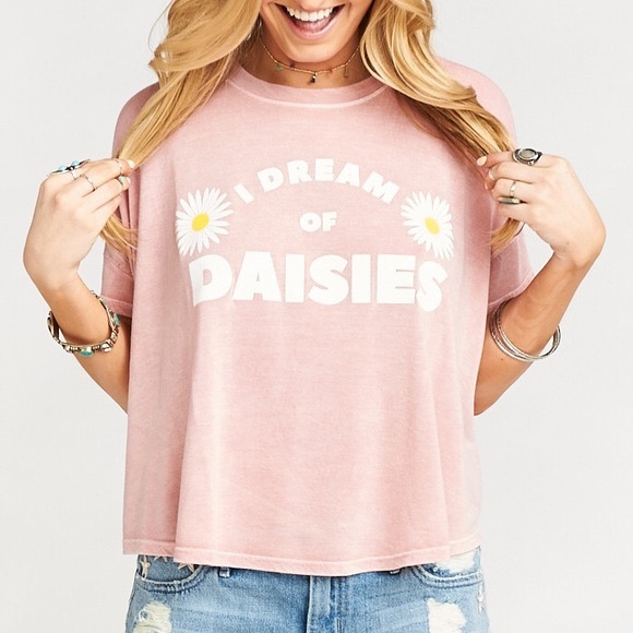 Show Me Your MuMu Tops - Show me your Mumu tee Daisies